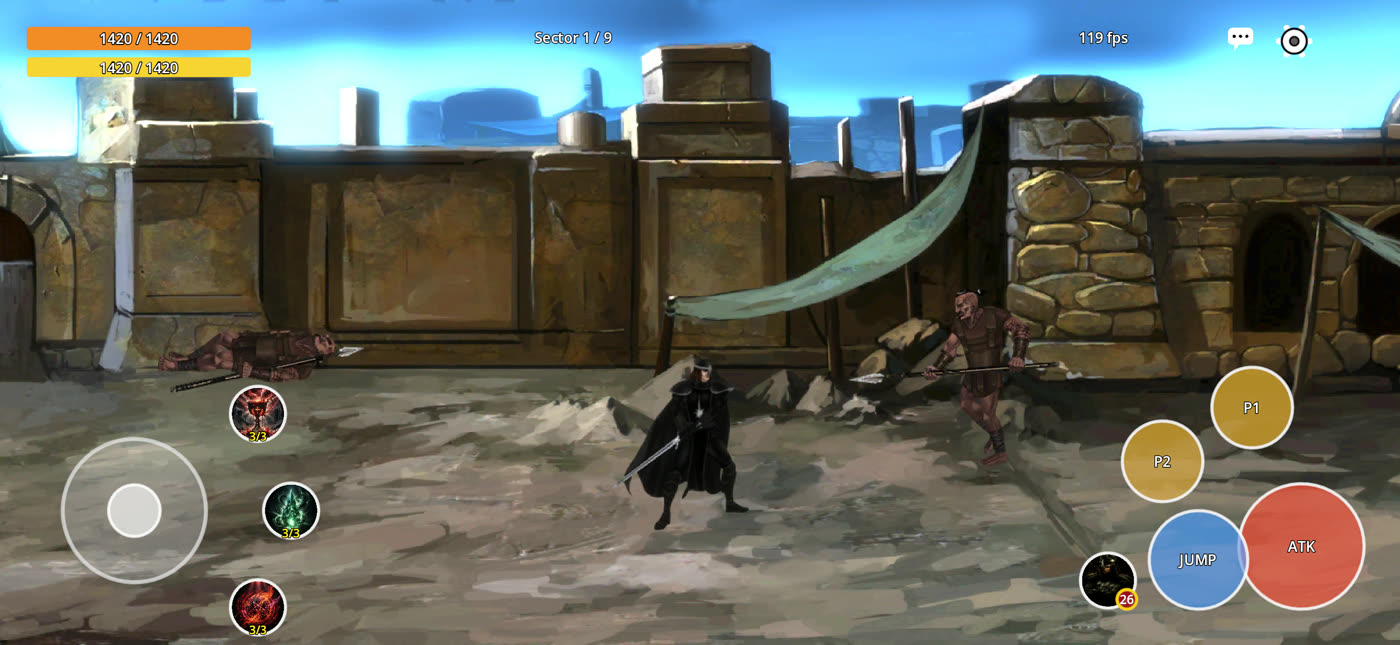 The walls of Zoara