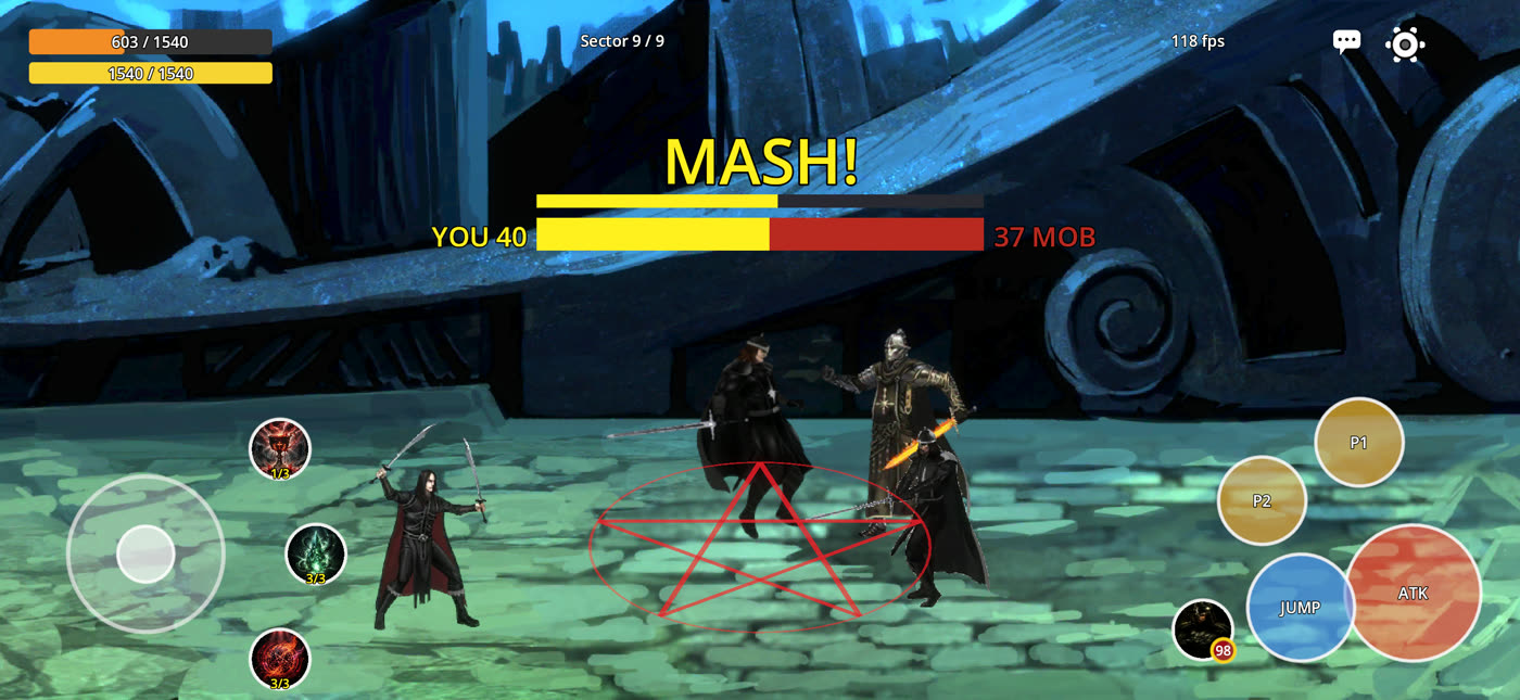 Grapple duel
